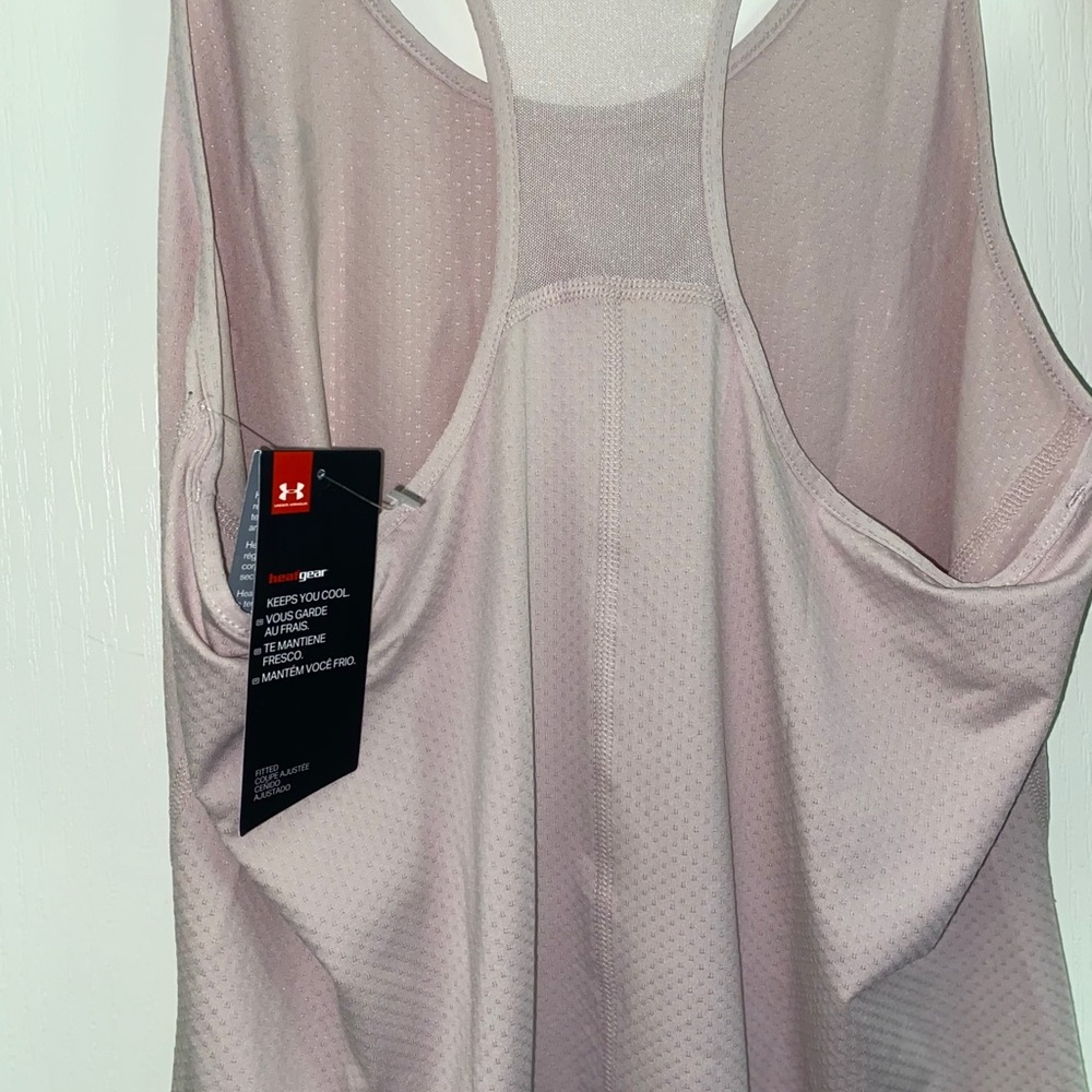 Under Armour Fitted Workout Top Lg New